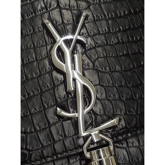 Saint Laurent Classic Kate Satchel Chain Shoulder Bag Black - Picture 4 of 9